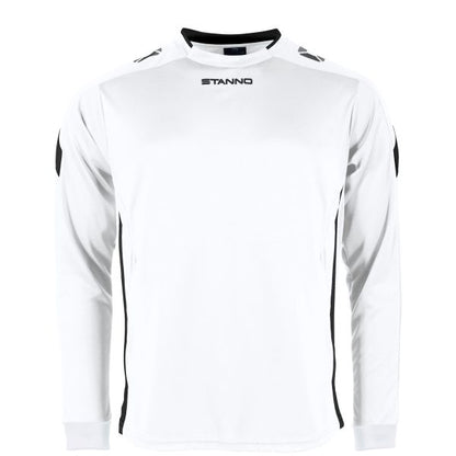 Drive Match Shirt LS - White-Black