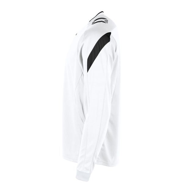 Drive Match Shirt LS - White-Black