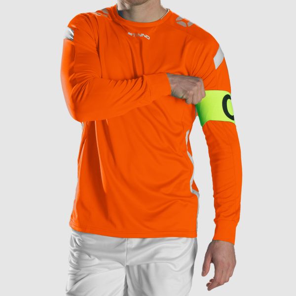 Drive Match Shirt LS - Orange-White