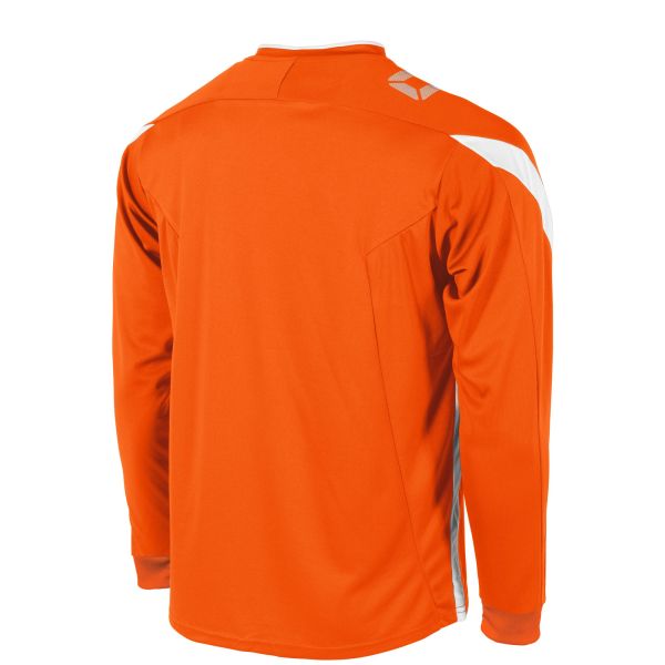 Drive Match Shirt LS - Orange-White
