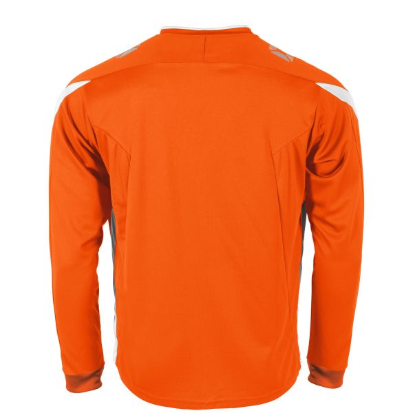 Drive Match Shirt LS - Orange-White