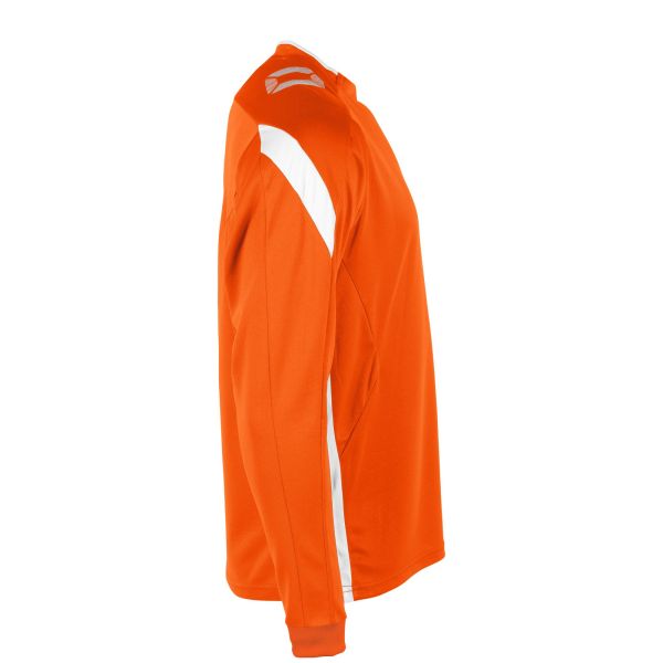 Drive Match Shirt LS - Orange-White