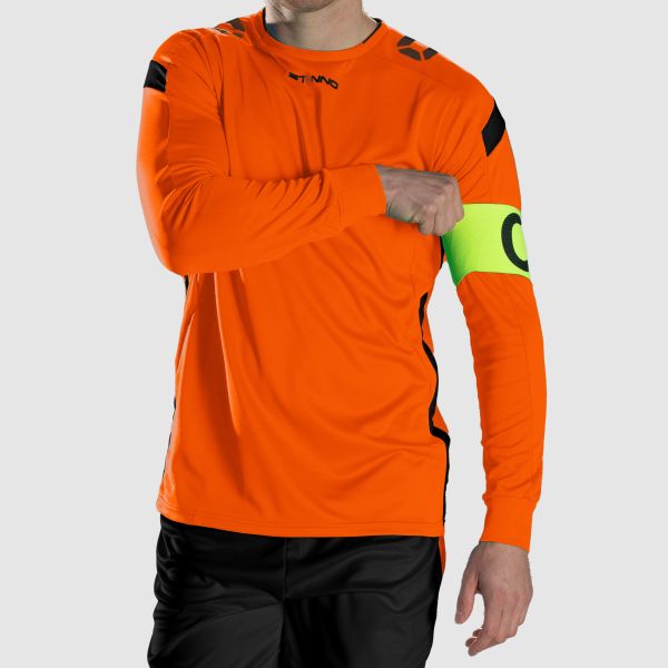 Drive Match Shirt LS - Orange-Black