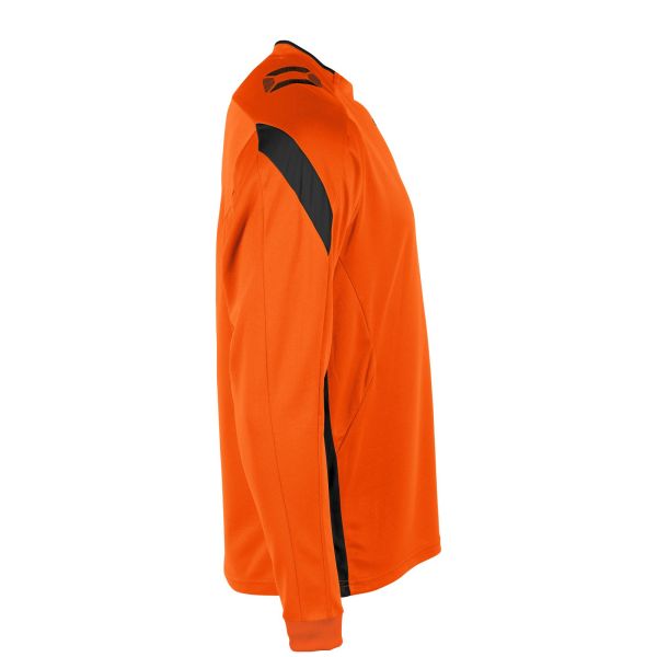 Drive Match Shirt LS - Orange-Black