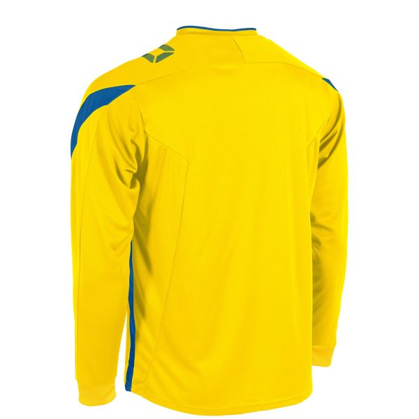 Drive Match Shirt LS - Yellow-Royal