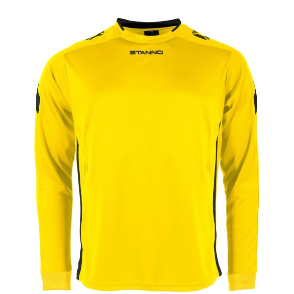 Drive Match Shirt LS - Yellow-Black