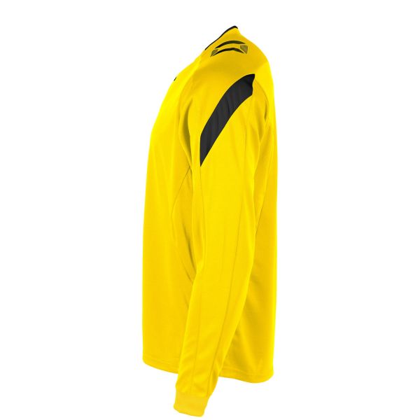 Drive Match Shirt LS - Yellow-Black