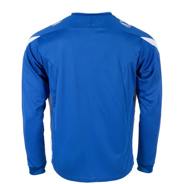 Drive Match Shirt LS - Royal-White