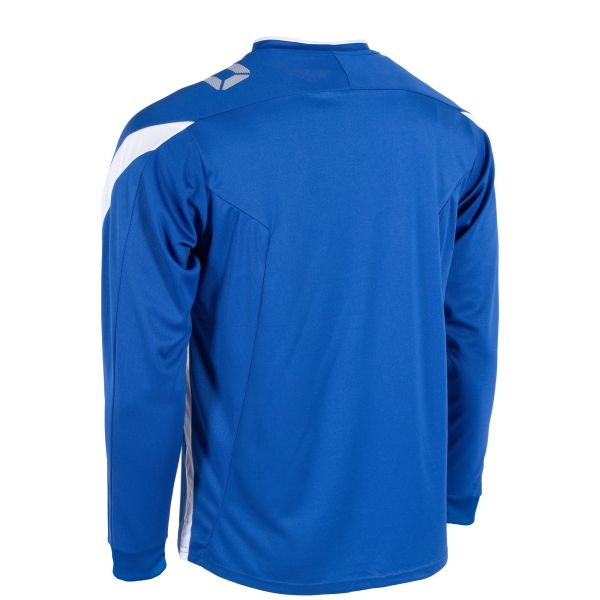 Drive Match Shirt LS - Royal-White