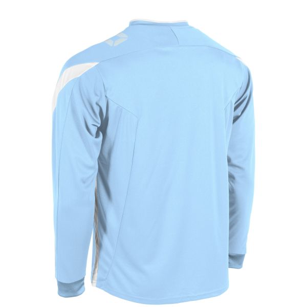 Drive Match Shirt LS - Sky Blue-White