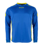 Drive Match Shirt LS - Royal-Yellow