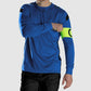 Drive Match Shirt LS - Royal-Black