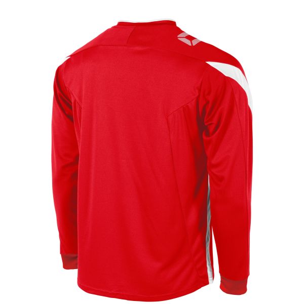 Drive Match Shirt LS - Red-White