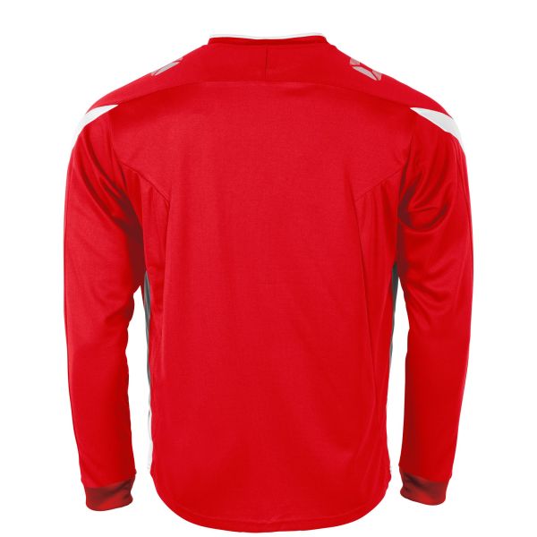 Drive Match Shirt LS - Red-White