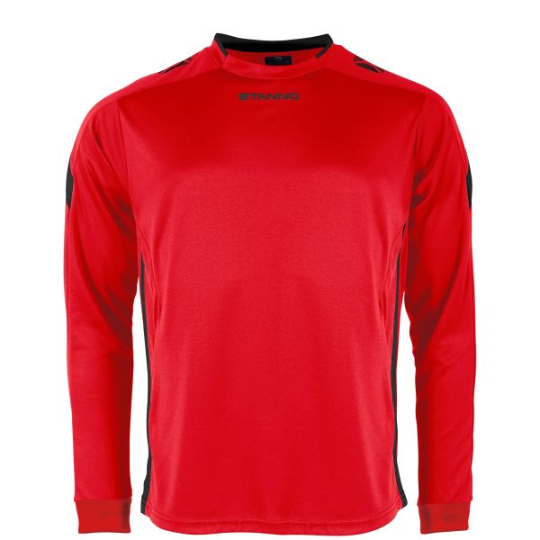 Drive Match Shirt LS - Red-Black