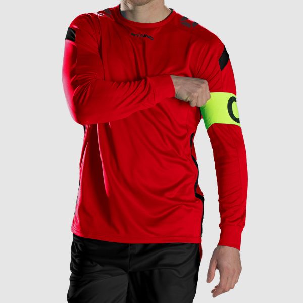 Drive Match Shirt LS - Red-Black