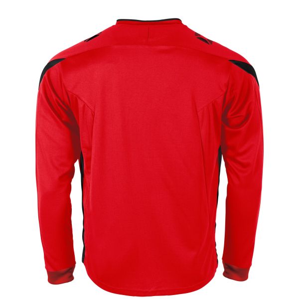 Drive Match Shirt LS - Red-Black