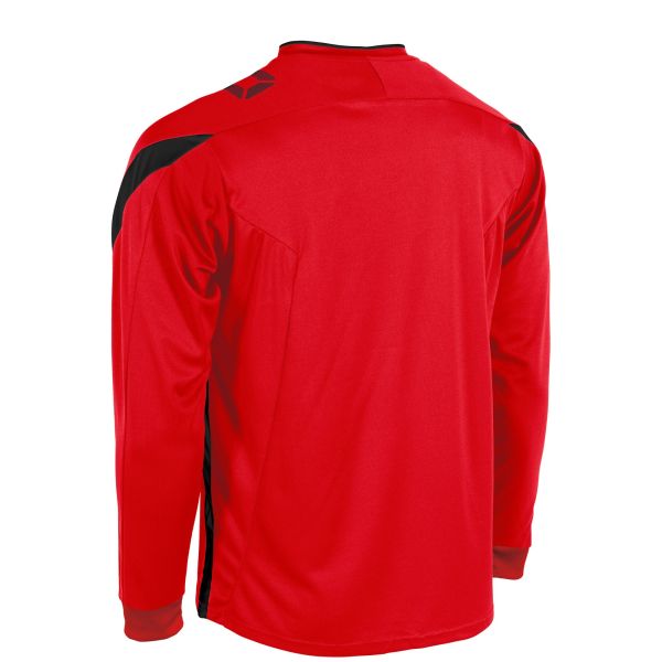 Drive Match Shirt LS - Red-Black