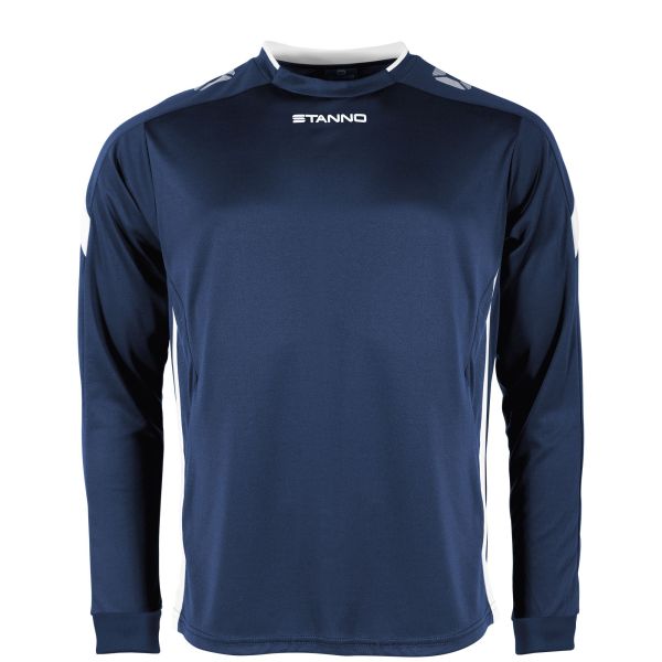 Drive Match Shirt LS - Navy-White