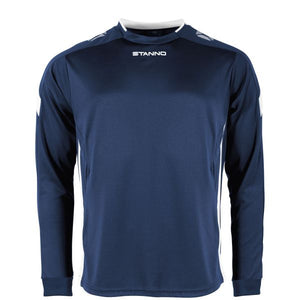Drive Match Shirt LS - Navy-White