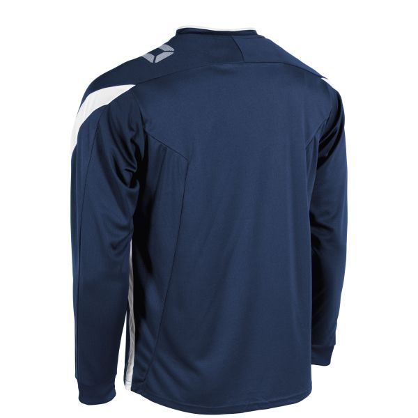 Drive Match Shirt LS - Navy-White