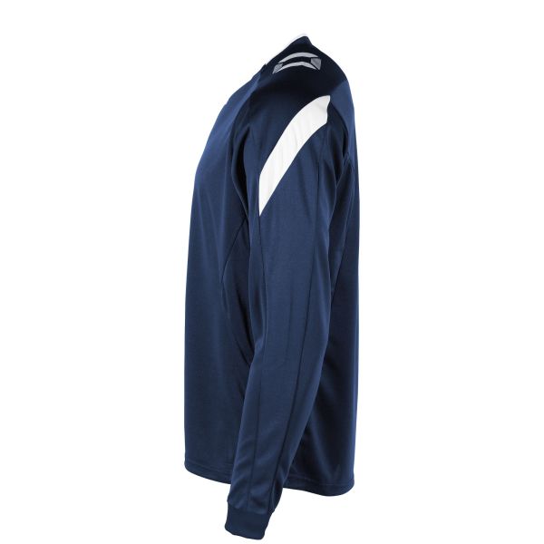 Drive Match Shirt LS - Navy-White