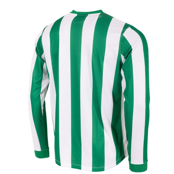 Aspire Long Sleeve Shirt - Green-White