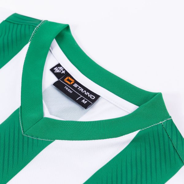 Aspire Long Sleeve Shirt - Green-White