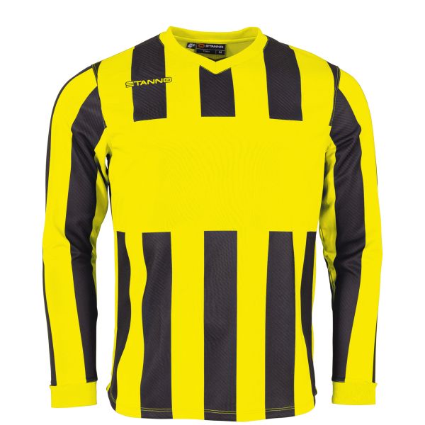 Aspire Long Sleeve Shirt - Yellow-Black