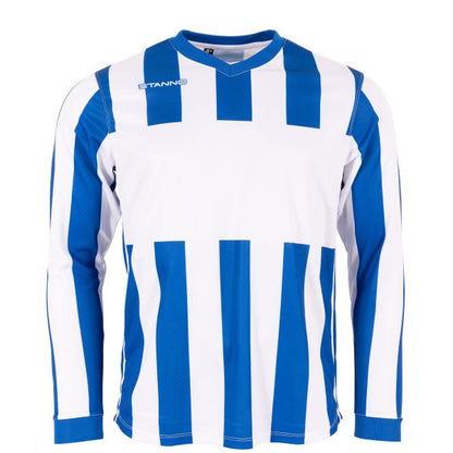 Aspire Long Sleeve Shirt - Royal-White