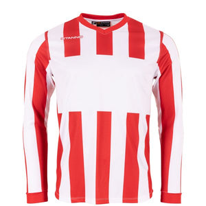 Aspire Long Sleeve Shirt - Red-White