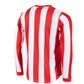 Aspire Long Sleeve Shirt - Red-White