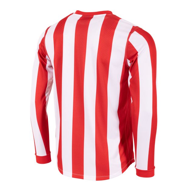 Aspire Long Sleeve Shirt - Red-White