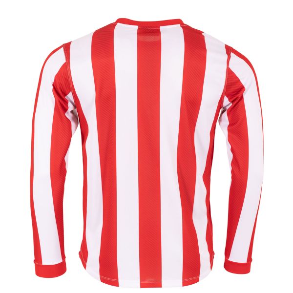Aspire Long Sleeve Shirt - Red-White