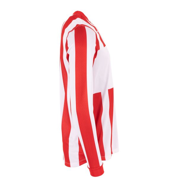 Aspire Long Sleeve Shirt - Red-White