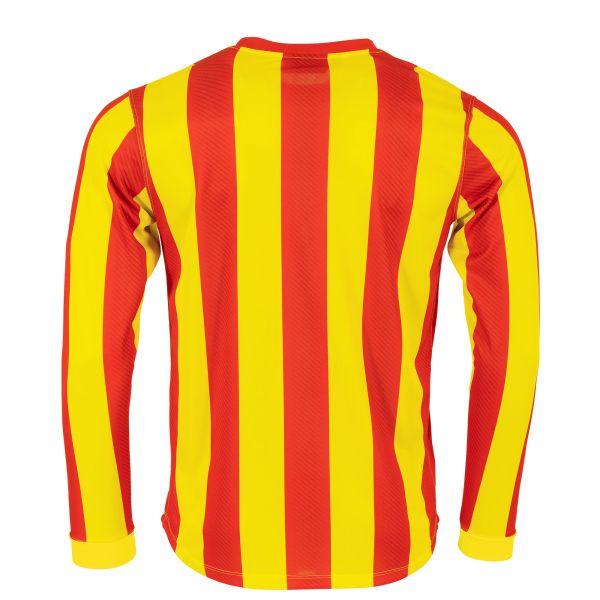 Aspire Long Sleeve Shirt - Red-Yellow