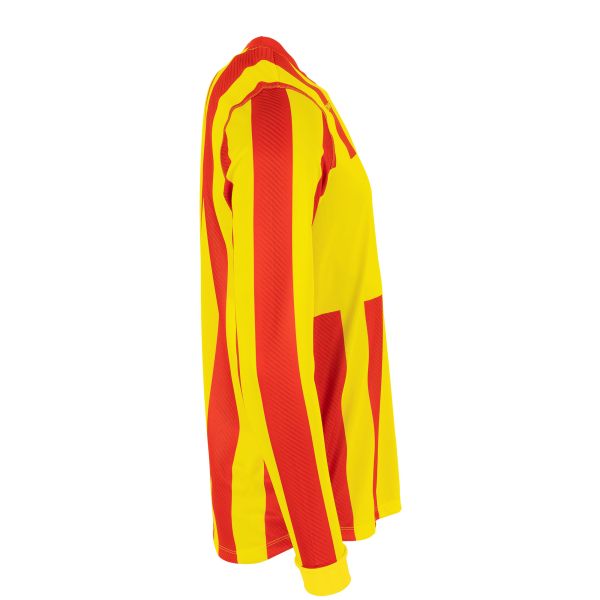 Aspire Long Sleeve Shirt - Red-Yellow