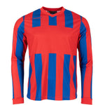 Aspire Long Sleeve Shirt - Red-Royal
