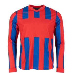 Aspire Long Sleeve Shirt - Red-Royal