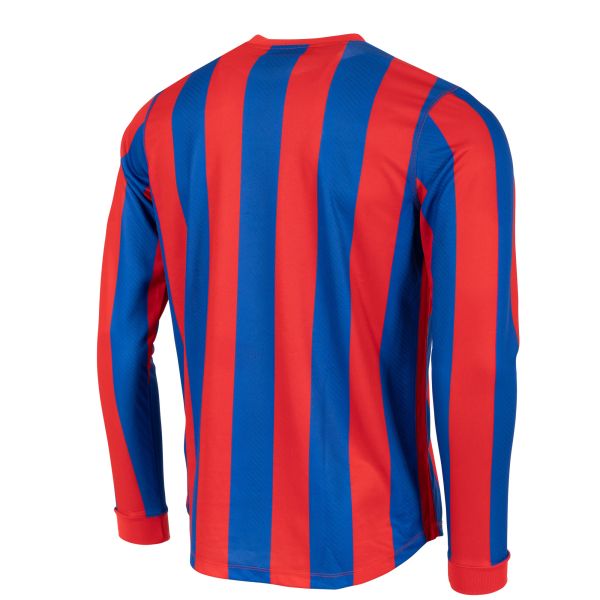 Aspire Long Sleeve Shirt - Red-Royal