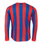 Aspire Long Sleeve Shirt - Red-Royal