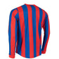 Aspire Long Sleeve Shirt - Red-Royal