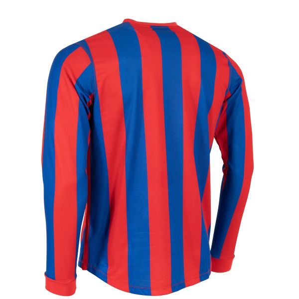 Aspire Long Sleeve Shirt - Red-Royal