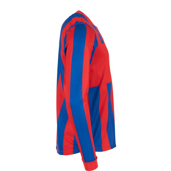Aspire Long Sleeve Shirt - Red-Royal