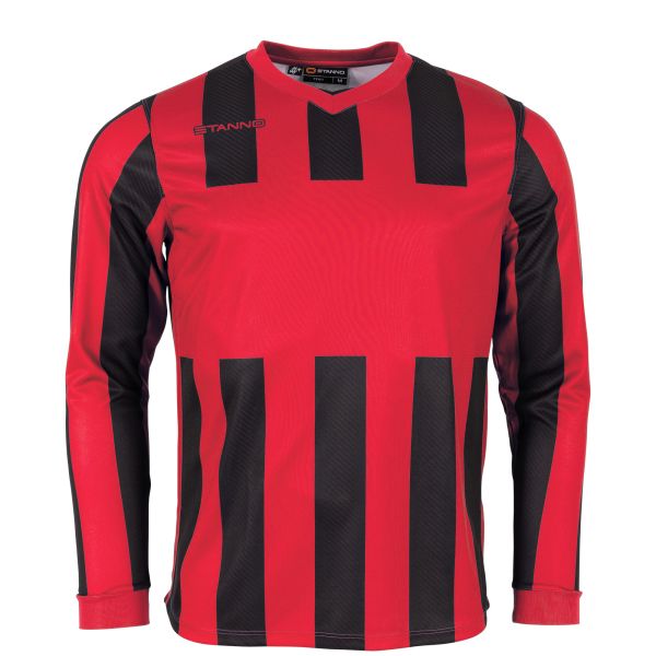 Aspire Long Sleeve Shirt - Red-Black