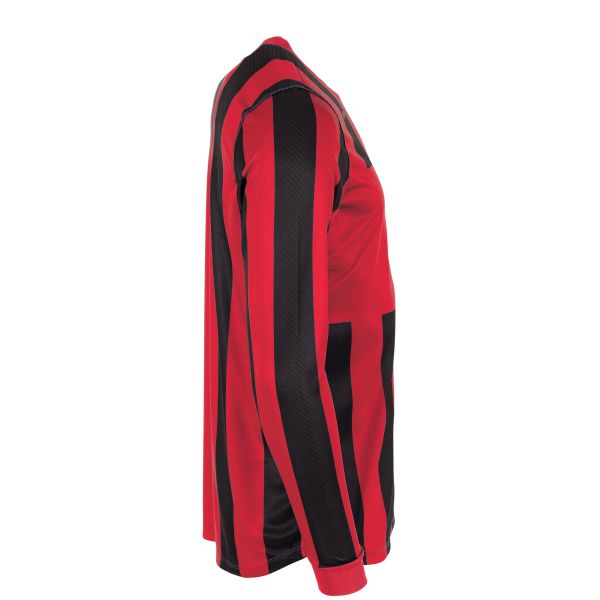Aspire Long Sleeve Shirt - Red-Black