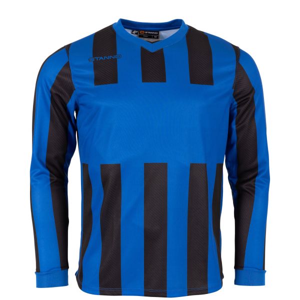 Aspire Long Sleeve Shirt - Black-Royal