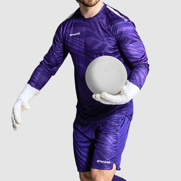 Trick Long Sleeve Goalkeeper Set - Purple