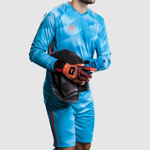 Vik Goalkeeper Set - Aqua Blue-Orange
