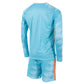 Vik Goalkeeper Set - Aqua Blue-Orange